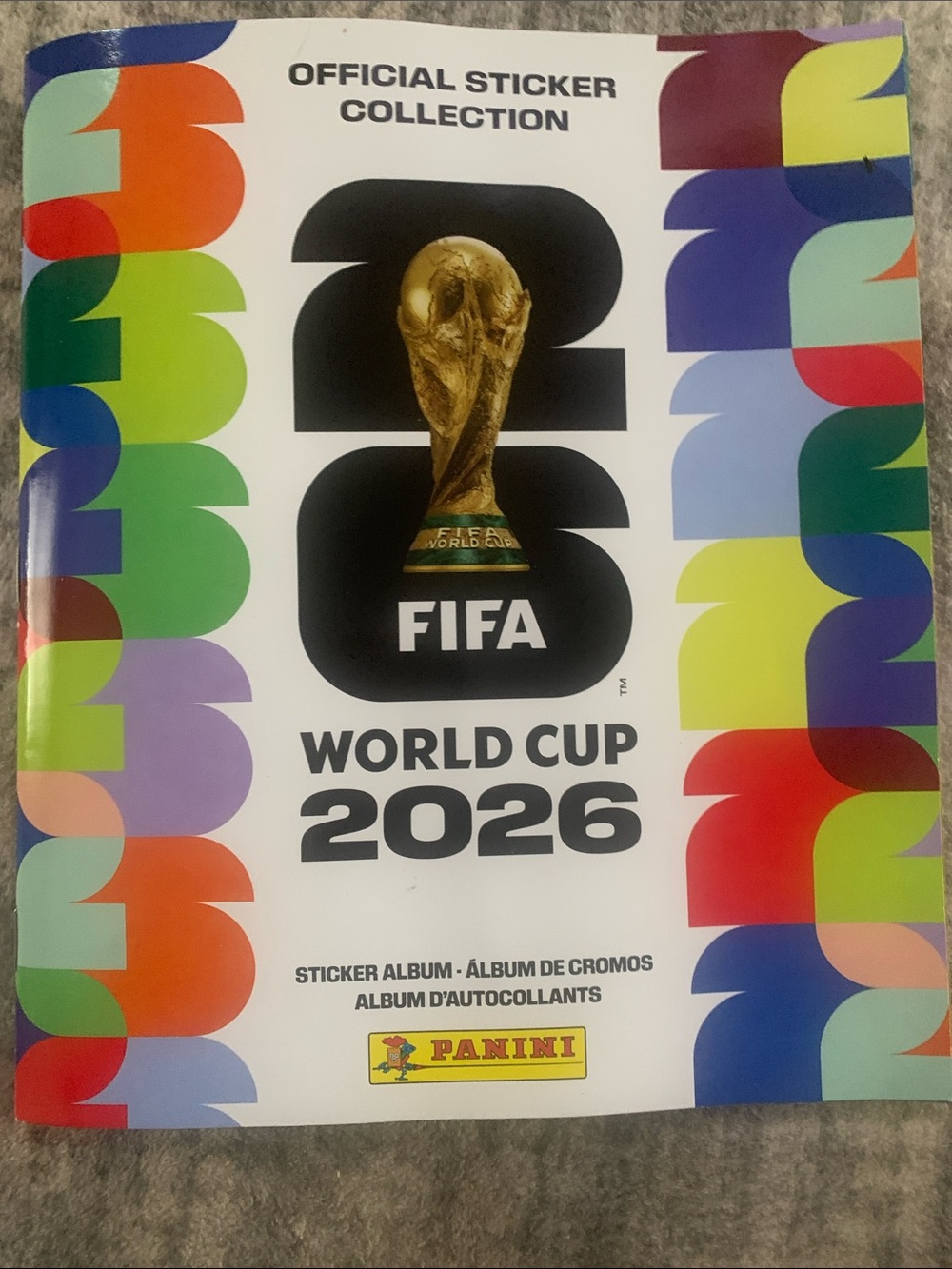 🆕-Panini FIFA World Cup 2026 Sticker Album - Multicolor